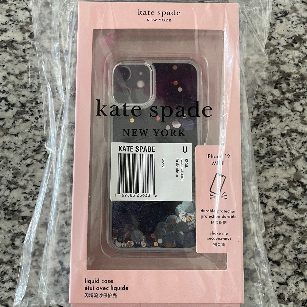 Kate Spade Liquid Case black mult(001) liquid glitter